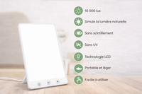 Panneau lumière blanche 10000 Lux LED